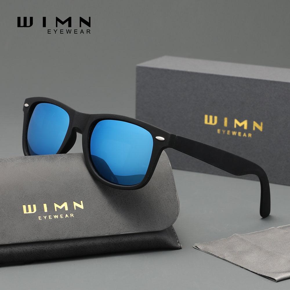 WIMN Brand Fashion UV400 Men Sunglasses Eye Protection Polarization TAC Lens Glasses High Quality TR90 Sports Eyeglasses