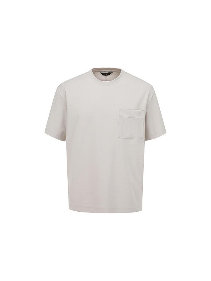 And Z Men'S) Round Pocket Short Sleeve T-Shirt_Blf2Tr1001
