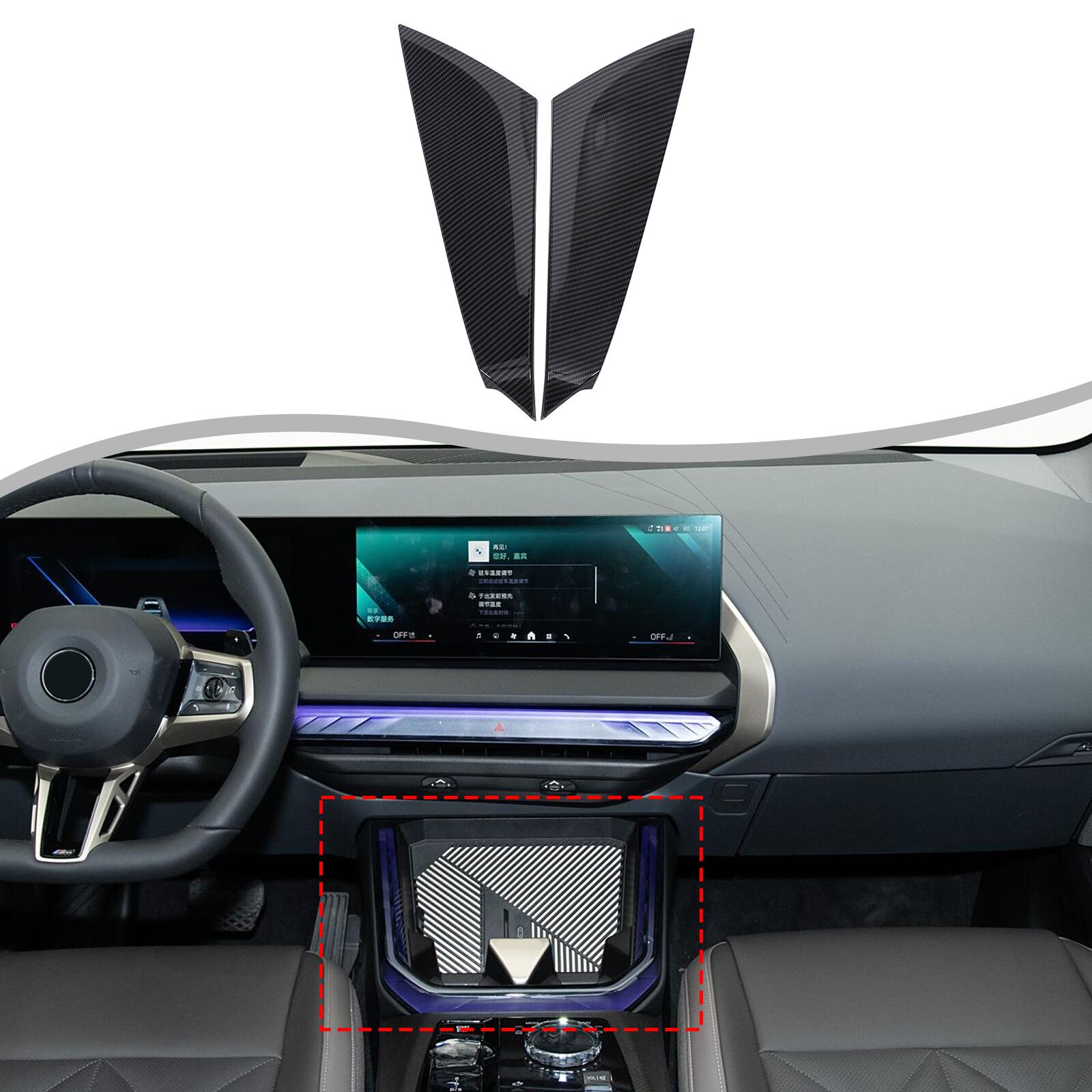 Carbon Fiber ABS Center Console Gear Shift Side Trim for BMW X3 G45 2025+