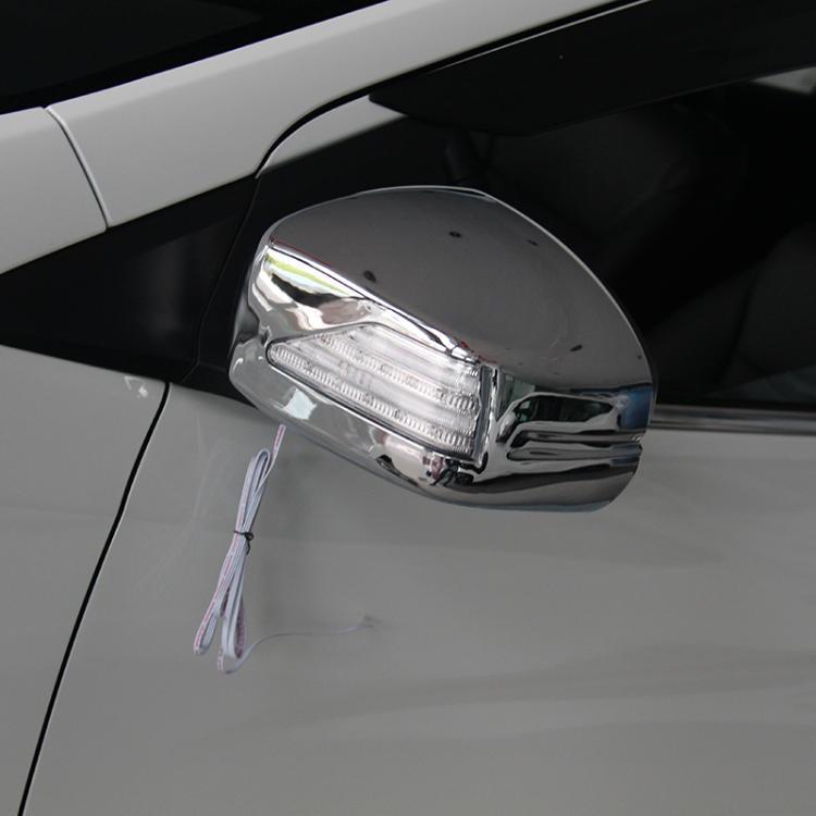Honda City 2015-2020 Electroplated Rearview Mirror Lens & Cover Sticker Set