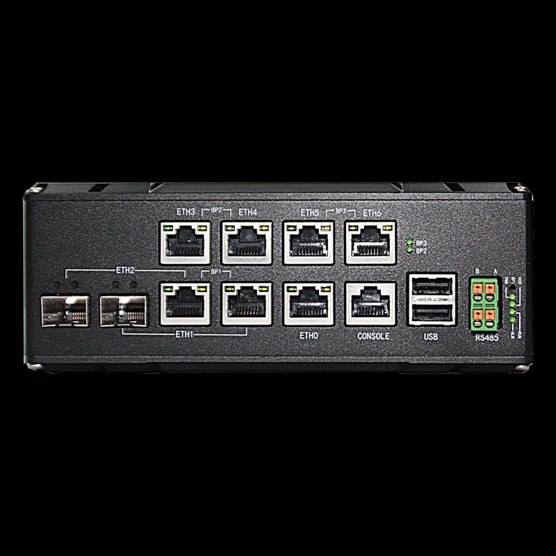 Feimairuike NXP-A53-LS1023A Rail-mounted Gigabit Enterprise Gateway Firewall (CN version)