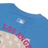 New MLB SS24 T Shirt Unisex Hemp Blue 3ATSM0443-07BLM