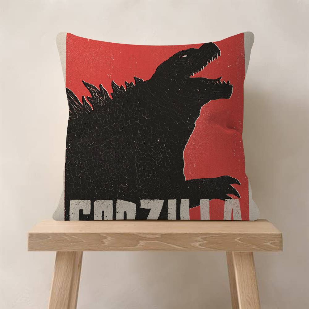 Pc GGodzillas Anime Cushion Cover Car Throw Pillow Case For Sofa Car Christmas Gift