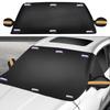 Car Frost Windshield Cover Magnetic Oxford Windshield Frost Cover Waterproof Vehicle Snow Guard Protection Snow Ice Sun Antifree