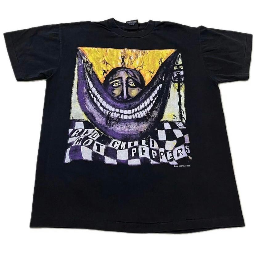 

Vintage 1994 RED HOT CHILI PEPPERS World Tour Single Stitch T-shirt REPRINT XL