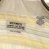 HERMES Made in France Old Striped Pattern Long sleeve shirt White etc. Men's Used