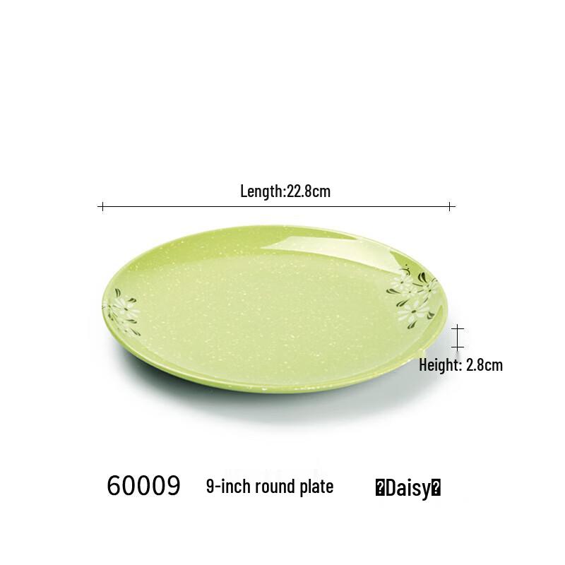 Melamine Imitation Porcelain Round Plate
