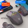 H2 Wireless Bluetooth Dual-mode Mouse RGB Lighting Effect Laptop Gaming Office Magnetic Charging RGB Lighting
