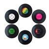6/1Pcs Coaster Table Mat Creative Retro Heat Resistant Non-slip Mat For Drink Coffee Cup Coaster Home Table Decoration Supplies