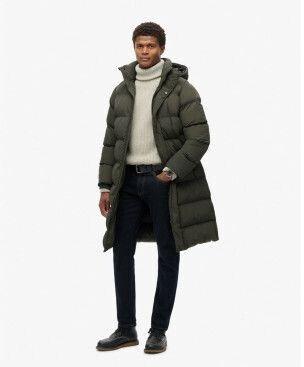 Куртка Superdry Longline Jacket (M5011977A) зеленый