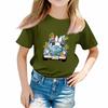 Toddler Girl Boy T-Shirts Kids Top Boys And Girls Printed Short Sleeved T-shirt