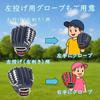 ZETT Catch Ball with Shock Absorbing School Age and BDG2012V Glove, Beginner's, Pads, 11.5-inch (Elementary Up), Left-Handed Throw, Blue,
