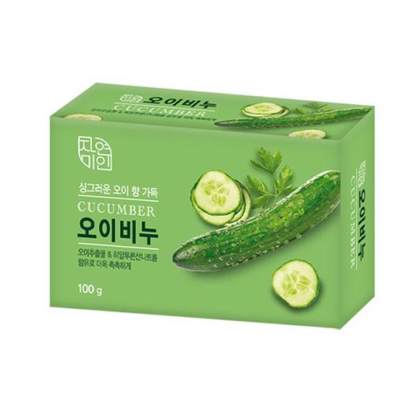 

[OFJ639OO] Rose of Sharon Beauty Soap Cucumber Soap 4 Pack (12115383)