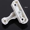 Home Secure Hasp Plastic Steel Sash Anti-theft Windows Children Lock Sliding T-lock