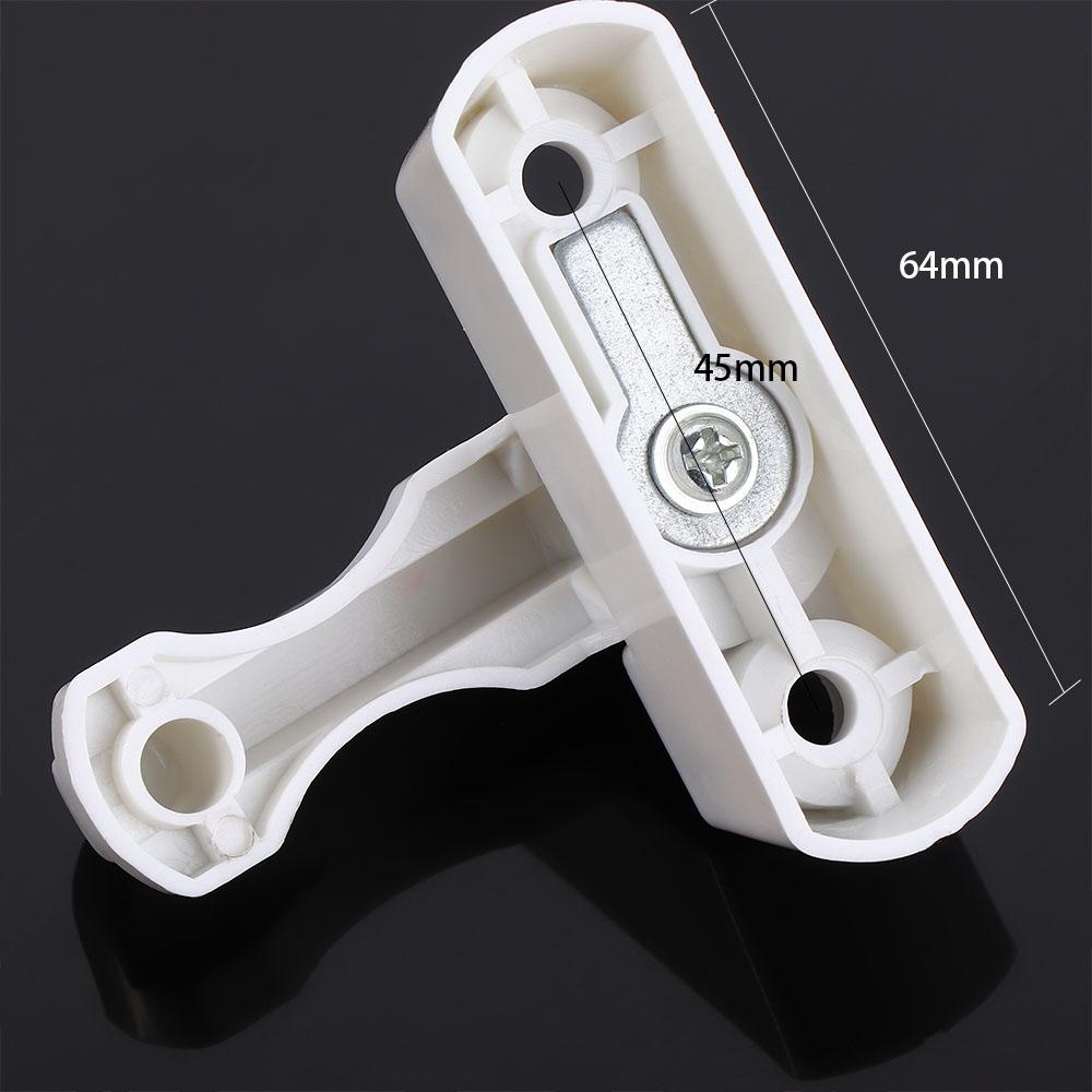 Home Secure Hasp Plastic Steel Sash Anti-theft Windows Children Lock Sliding T-lock