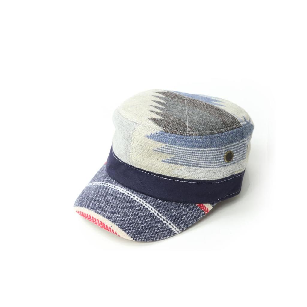 Linu Ortega Work Wool Adjustable Number [regnuu] Cap/Brailleur Cap, Unisex, Blend, Size, Fall/Winter, Outdoor/Casual (JP, Size, 58.0 cm, Navy)