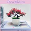 Artificial Bonsai Tree With Plastic Material For Home Decor Gift Plant Crafts