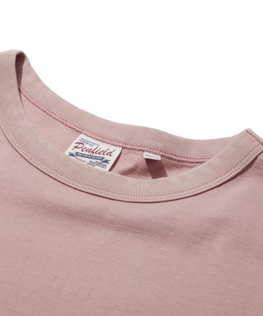 PENFIELD Vintage Series Oversized Back Artwork Short Sleeve T-Shirt Salmon_Fs2Kt54U