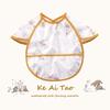 Waterproof Baby Bib: Anti-Stain and Anti-Drool Smock for Newborns and Toddlers