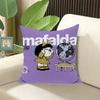 Fall Pillow Cover X Mafalda Decorative Pillows for Sofa Cushion Covers Pillowcase Cushions Home Decor X Body Bed