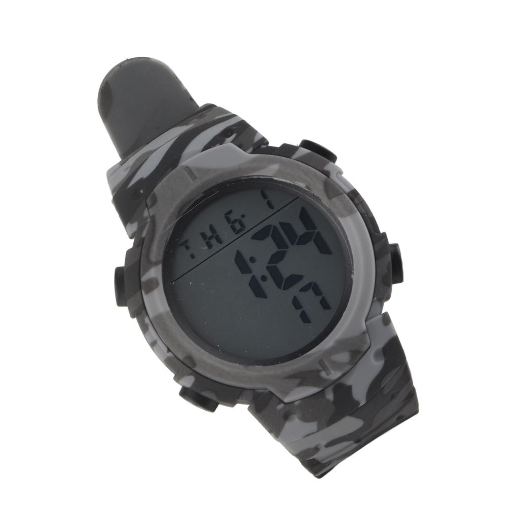 Digital Display Men Sports Electronic Watch Waterproof Multifunction Outdoor Night Light Sporting Watch