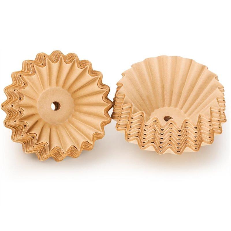 

A78E-For Farberware FCP240 Yosemite 8 Cup, Coletti Bozeman 6-9 Cup Percolator Coffee Filters- 200 PCS Disposable Basket Filters