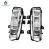 LED DRL Fog Lights for Land Rover Range Rover Evoque 2011-2015 1 Pair Clear LED Daytime Running Light Fog Light Headlight