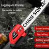 Imported Cordless Brushless High-Power Lithium Battery Electric Chainsaw for Outdoor Tree Cutting
