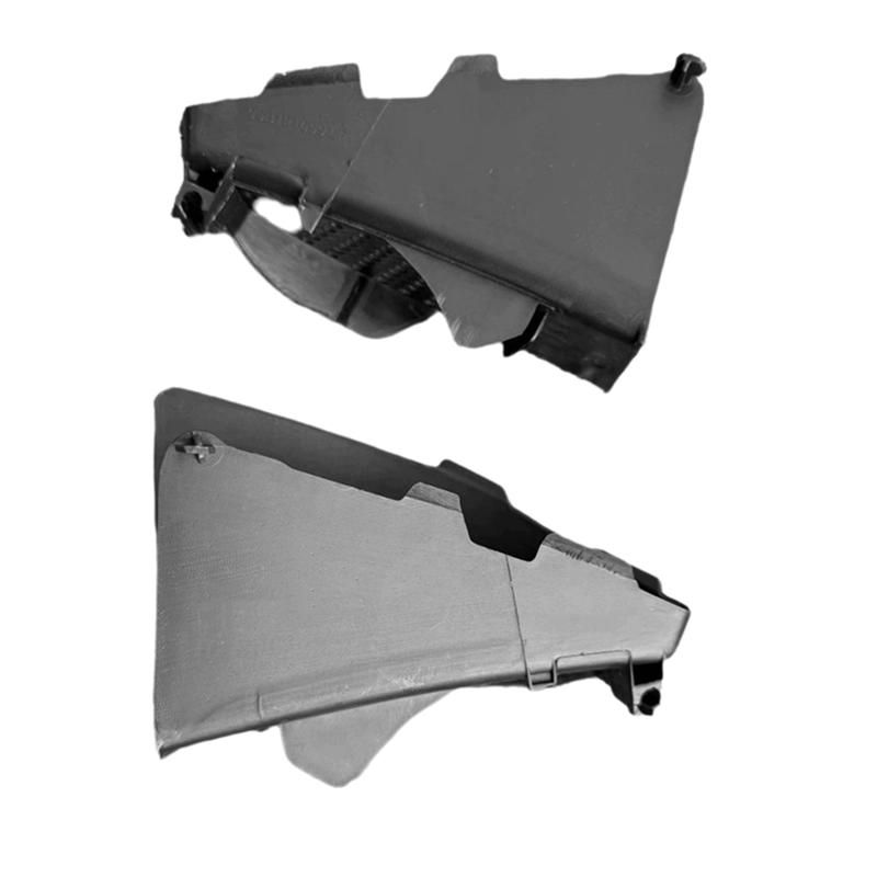 A51K-For Macan 2014-2018 Front Bumper Air Duct Guide Flap Cover 95B807699 95B807700 95B121699J1E0 95B121699C1 1Pair