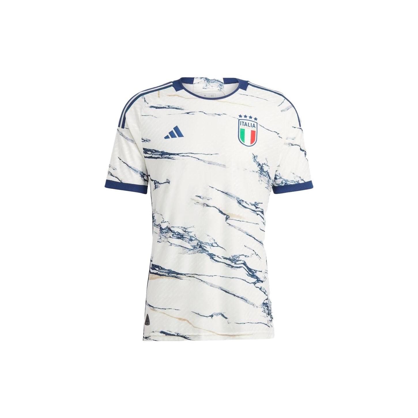 adidas Italy 2023 Away Authentic Jersey Asia Sizing  White  Men s HS9894 M
