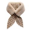 New Scarf for Women in Autumn and Winter Fashionable Plush Imitation Rex Rabbit Fur  Cute and Versatile Student Scarf Imitation Rabbit Fur Collar