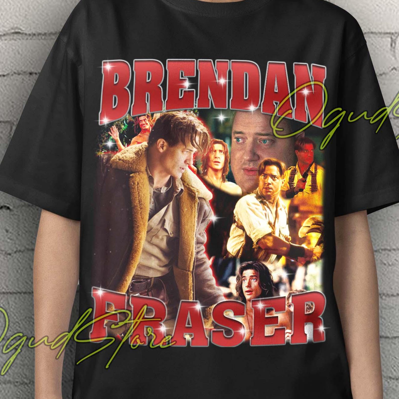 Brendan Fraser, Brendan Fraser Shirt, Brendan Fraser Fan Tees, Vintage Brendan Fraser Retro , Brendan Fraser Clothing, Brendan Fraser Gift 3XL