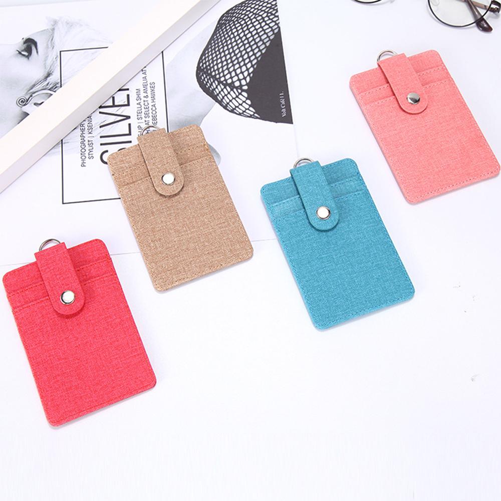Lanyards Business Wallet ID Badge Holder Strap Card holder Credit Card Holder Protect Cover Bag