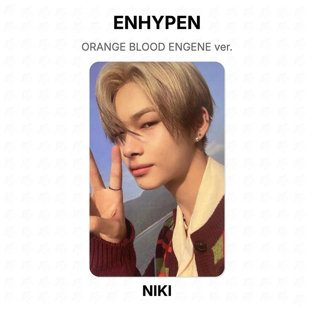 ENHYPEN ORANGE BLOOD ENGENE ver. Official Photocard