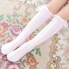Soft Children Bowknot Mesh Socks Mid-tube Socks Cotton Socks New Mesh Girls Sock