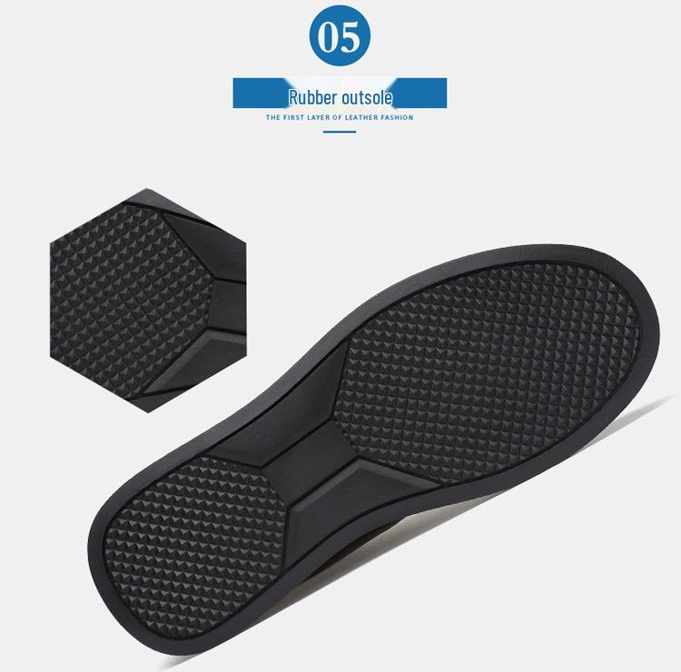 Summer Fashion 8CM Height Boost Men's Hidden Heel Korean Style British Trend Casual Skate Shoes