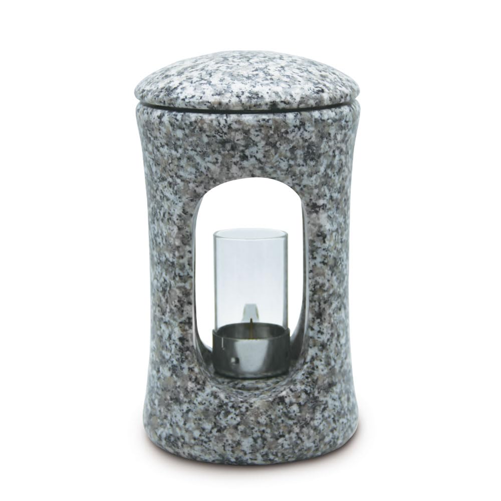 

Маленький надгробный камень гранит Этот подсвечник дополняет как японский, так и западный Сделан из гранита классического белого цвета Легко установить, не требует конструкции [Для белый