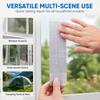 2pcs Self Adhesive Screen Repair Kit Fiberglass Screen Repair Patch Mesh Repair Tape  Pet Mesh Cage