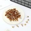100Pcs/Set 12mm Punk Purse Handbag Pierced Jewelry Making Retro Rivets Metal Feet Studs Bag Accessories