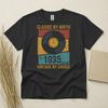 60e Verjaardag T-shirt Geboren In 1966 Cadeau 60 Jaar Oude T-shirt Vintage Plaat
