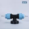 20/25/MM IBC Water Tank Pipe Joints Coarse Thread Water IBC Tank Adapter  Pools