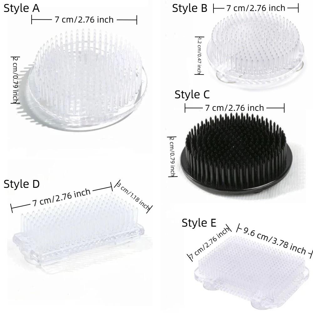 Round Flower Arranger Rectangle Pin Frog Holder Creative Fixed Arranging Tool Flower Arranging
