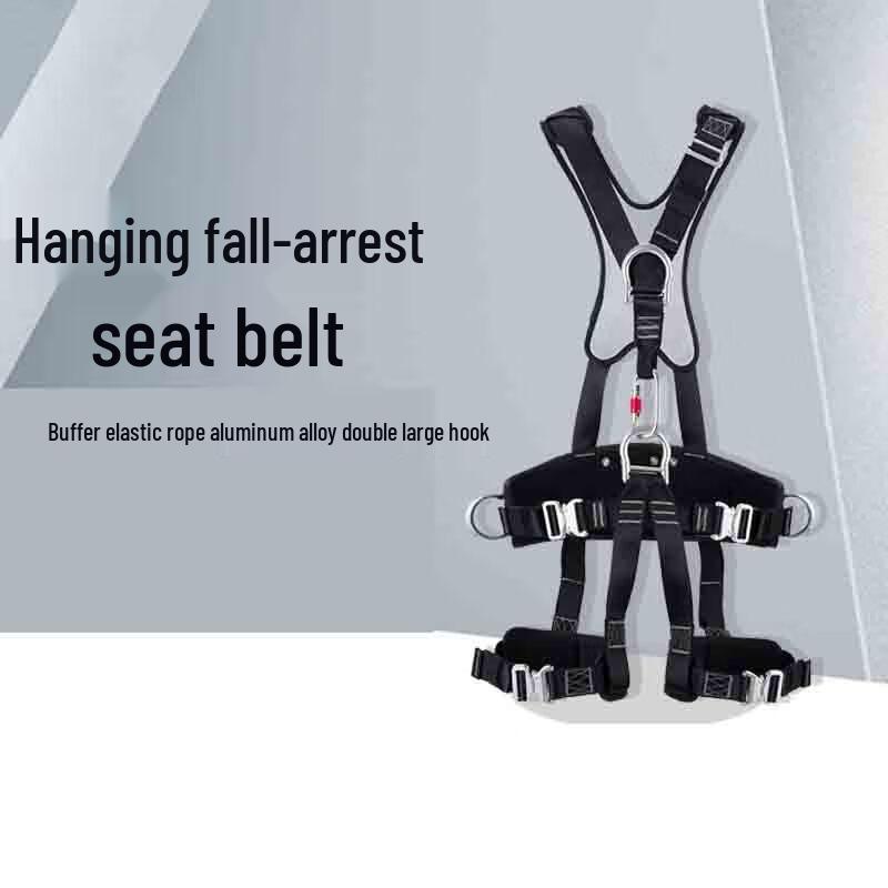 Full Body Safety Harness with Lanyard 1