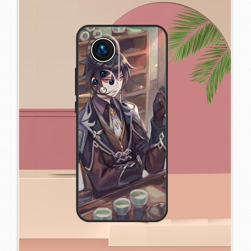 Genshin Impact Zhong Li Case For Honor Magic 8 Pro 7 6 5 Lite Honor 200 400 X9c X9b X9a X8b X8a X8c 50 70 90 Cover