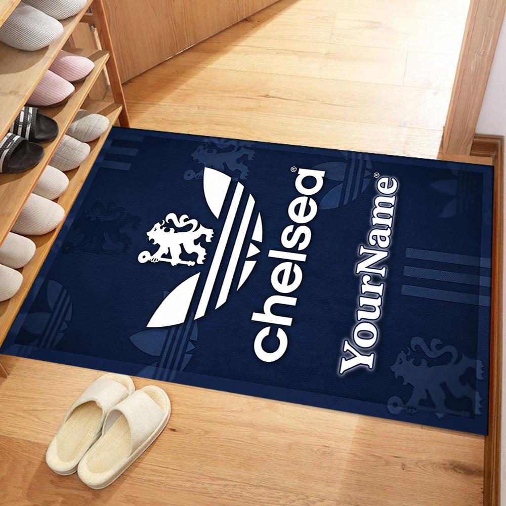 Chelsea Customize Your Name Carpet Perfect for Entryway Hallway Study Room Dining Room Anti-slip Rug Anime Office Decor Gift for Festivals