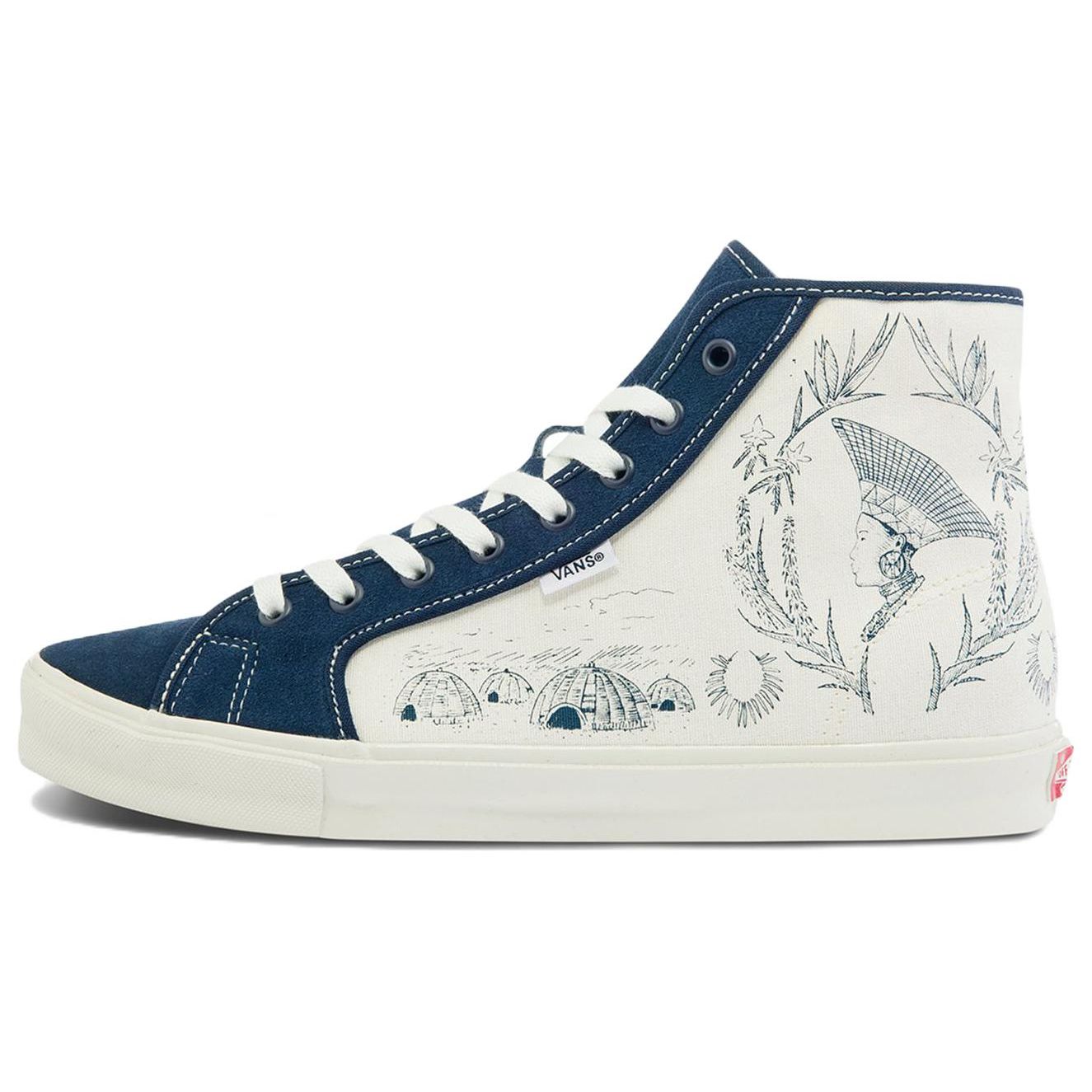 

Vans Sarah Andelman x OG Style 24 NTC LX Sindiso Dress Blues Кроссовки унисекс Marshmallow VN0000S8DTQ 37