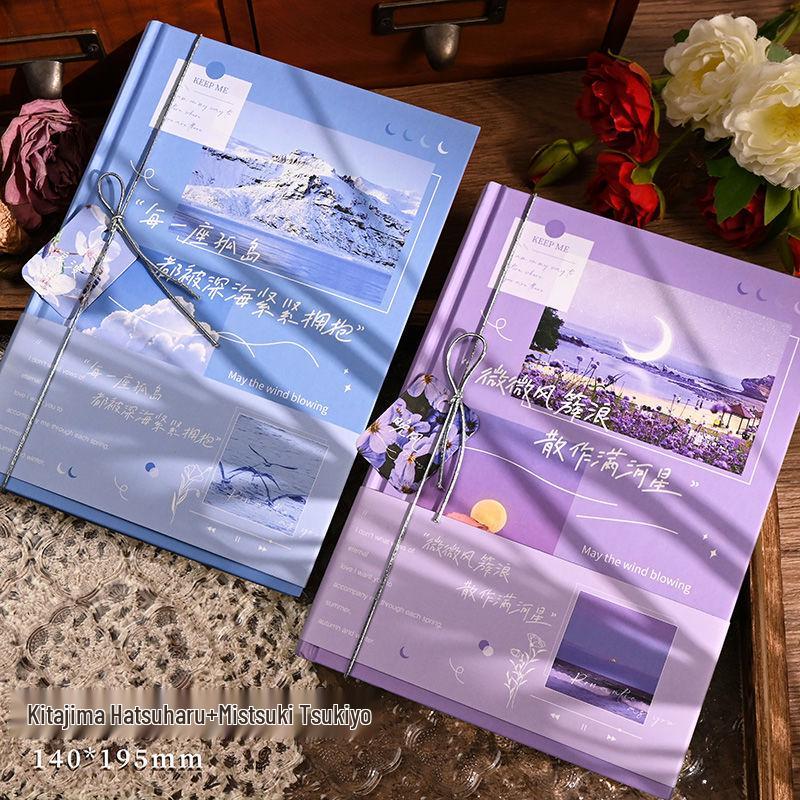 Monet Oil Painting Retro Girl's Hardcover Journal & Planner