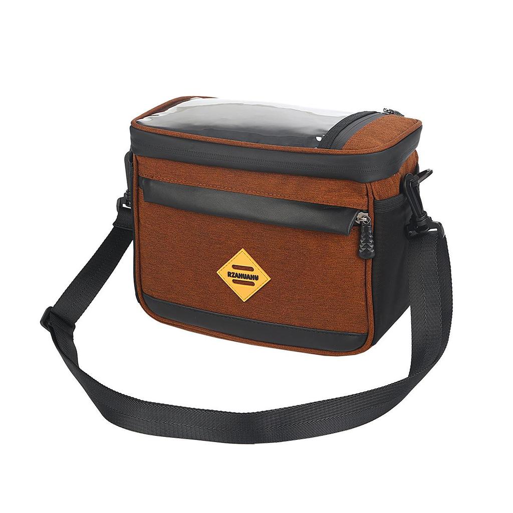 Water-Repellent Handlebar Bag: Insulated Front Bag for Bicycle, Electric Vehicle, and Motorcycle