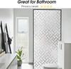 Window Privacy Film Frosted Glass Window Film Sun Blocking Window Film Non-Adhesive Heat Control Removable Window Stickers  Home