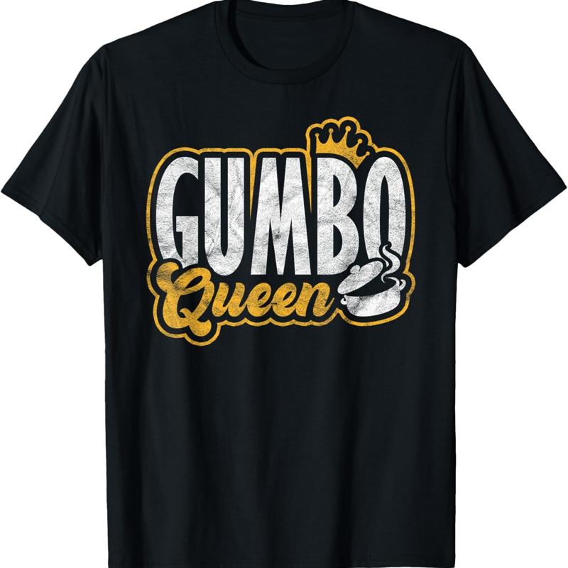 T-shirt reine de la Cuisine Gumbo Louisiana S